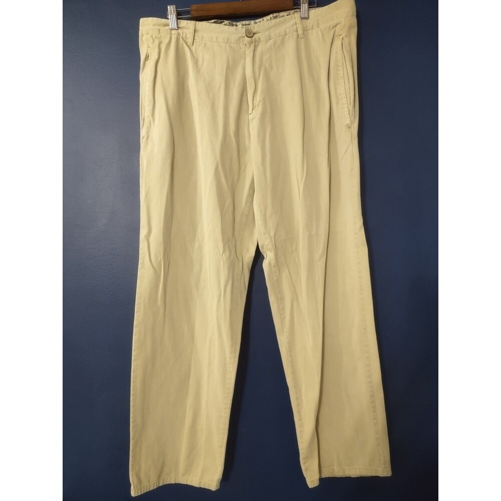 Southern Marsh Mens Khaki Pants Tan Size 38x32 Measure  36x31 Straight Leg